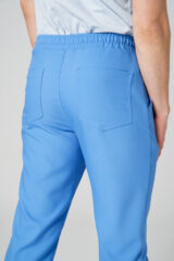 Spodnie medyczne męskie MARGO azure blue