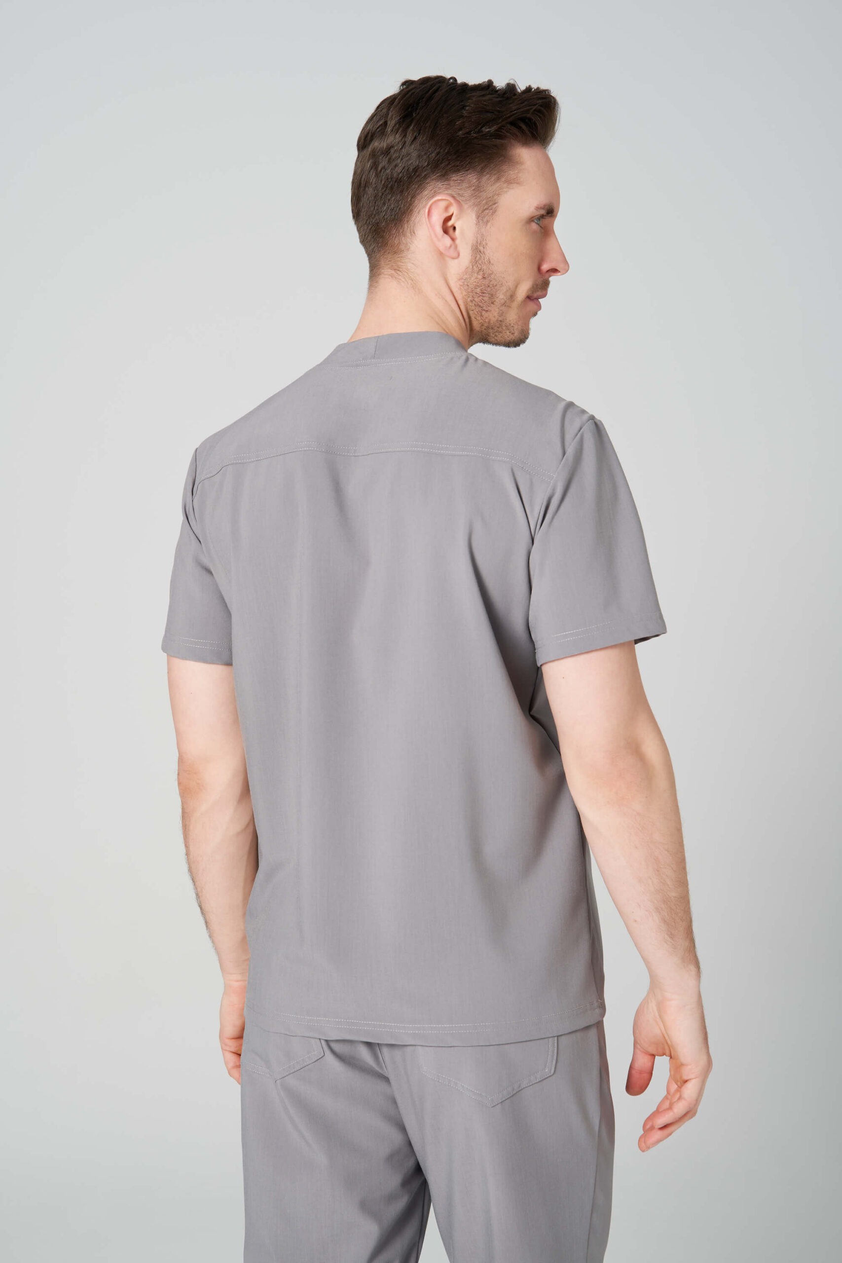 Bluza medyczna męska AXIS stony grey