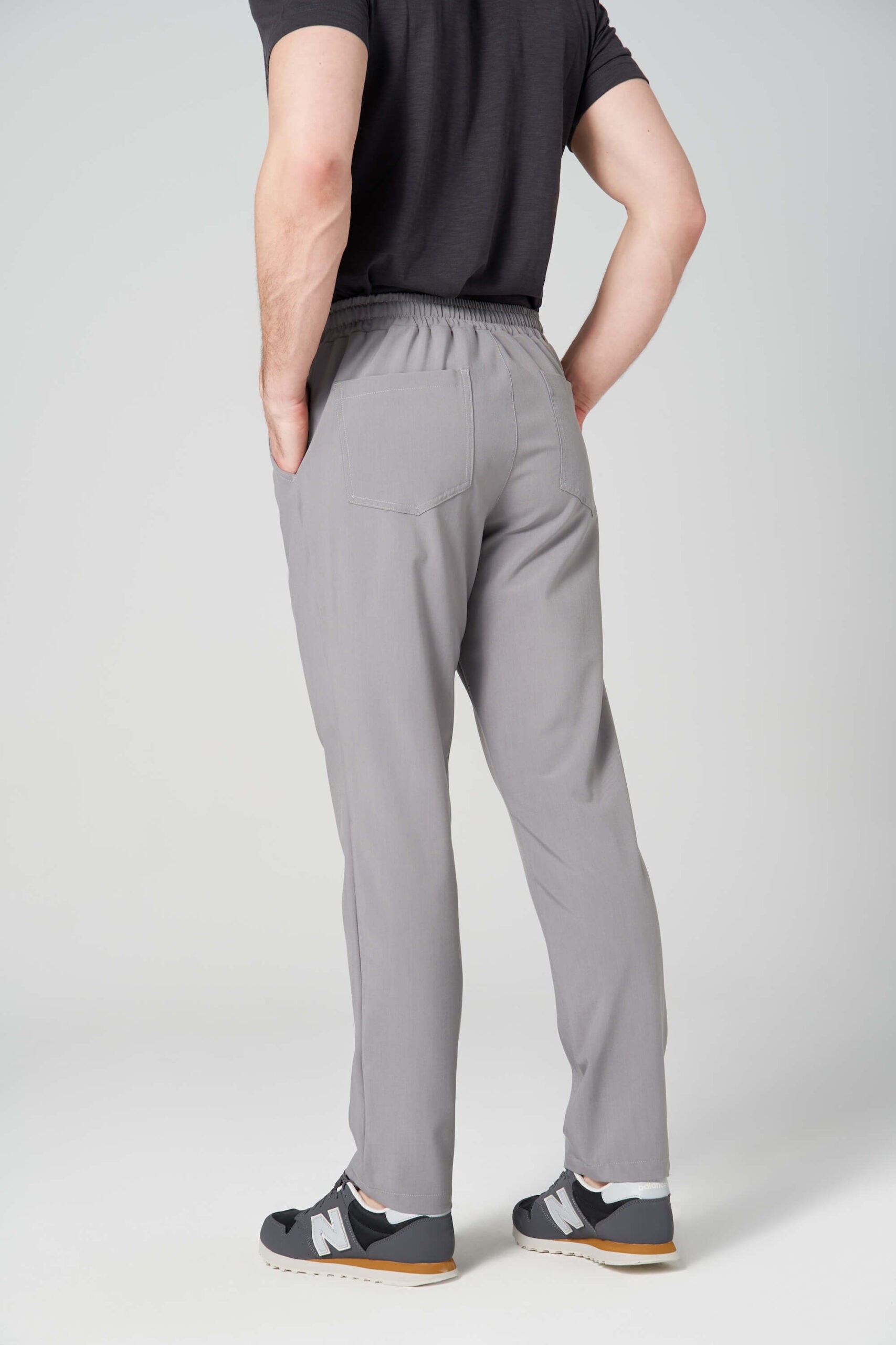Spodnie medyczne męskie MARGO stony grey