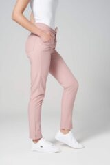 Spodnie medyczne damskie SELLA powder pink