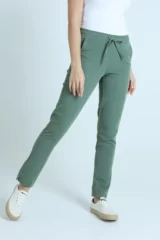 Spodnie medyczne damskie Sella olive green